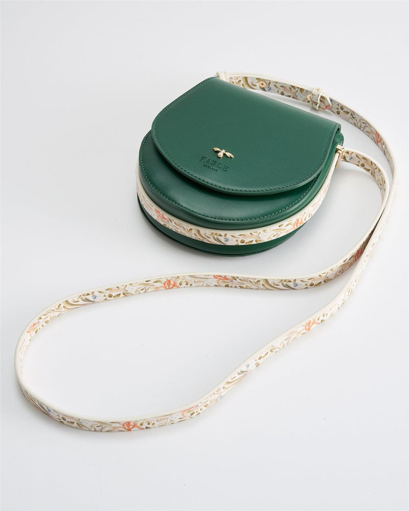 Matilda Saddle Bag - Iris Green by Fable England