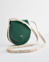 Matilda Saddle Bag - Iris Green by Fable England