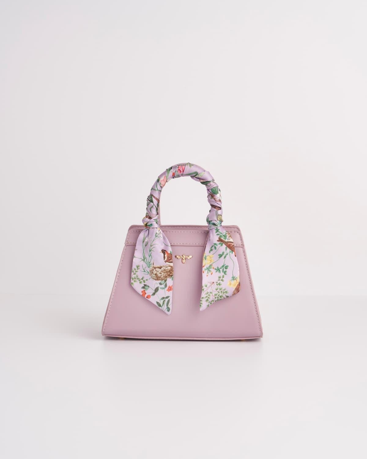 Meadow Creature Small Tote - Orchid Bouquet by Fable England