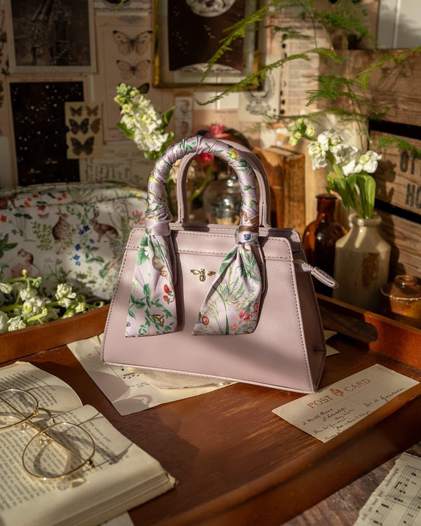 Meadow Creature Small Tote - Orchid Bouquet by Fable England
