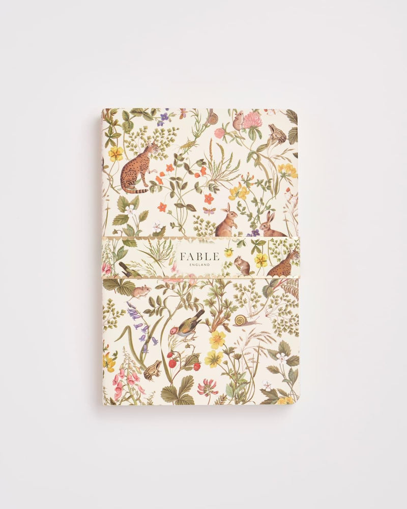 Meadow Creatures Notebooks Pack Of 3 by Fable England