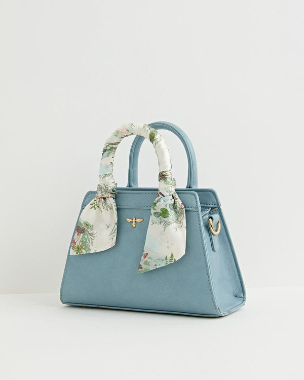 Mini Blue Alice Tote by Fable England