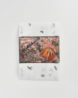 Nocturnal Garden Silk Blend Scarf - Pink Lady by Fable England