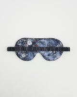 Nocturnal Garden Sleep Mask Midnight Blue by Fable England