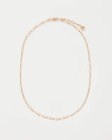 Oval Figaro Chain Necklace by Fable England