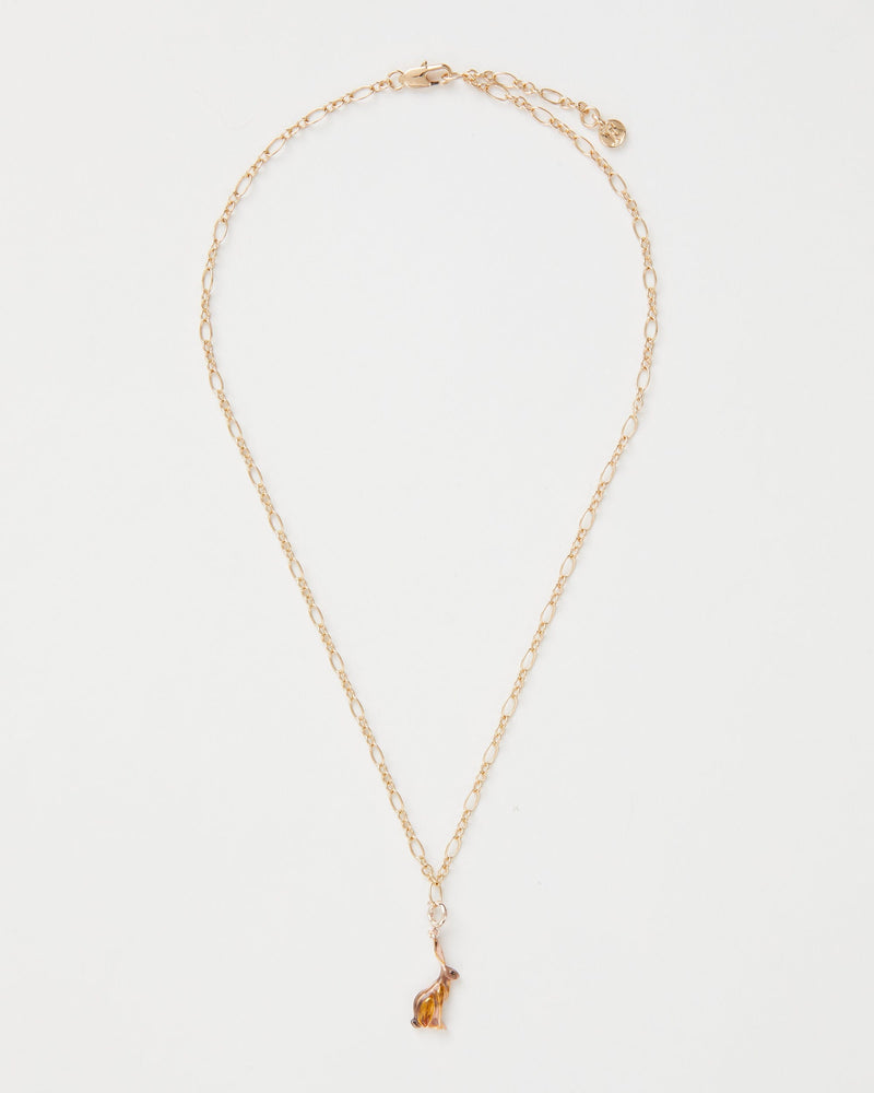 Oval Figaro Chain Necklace by Fable England