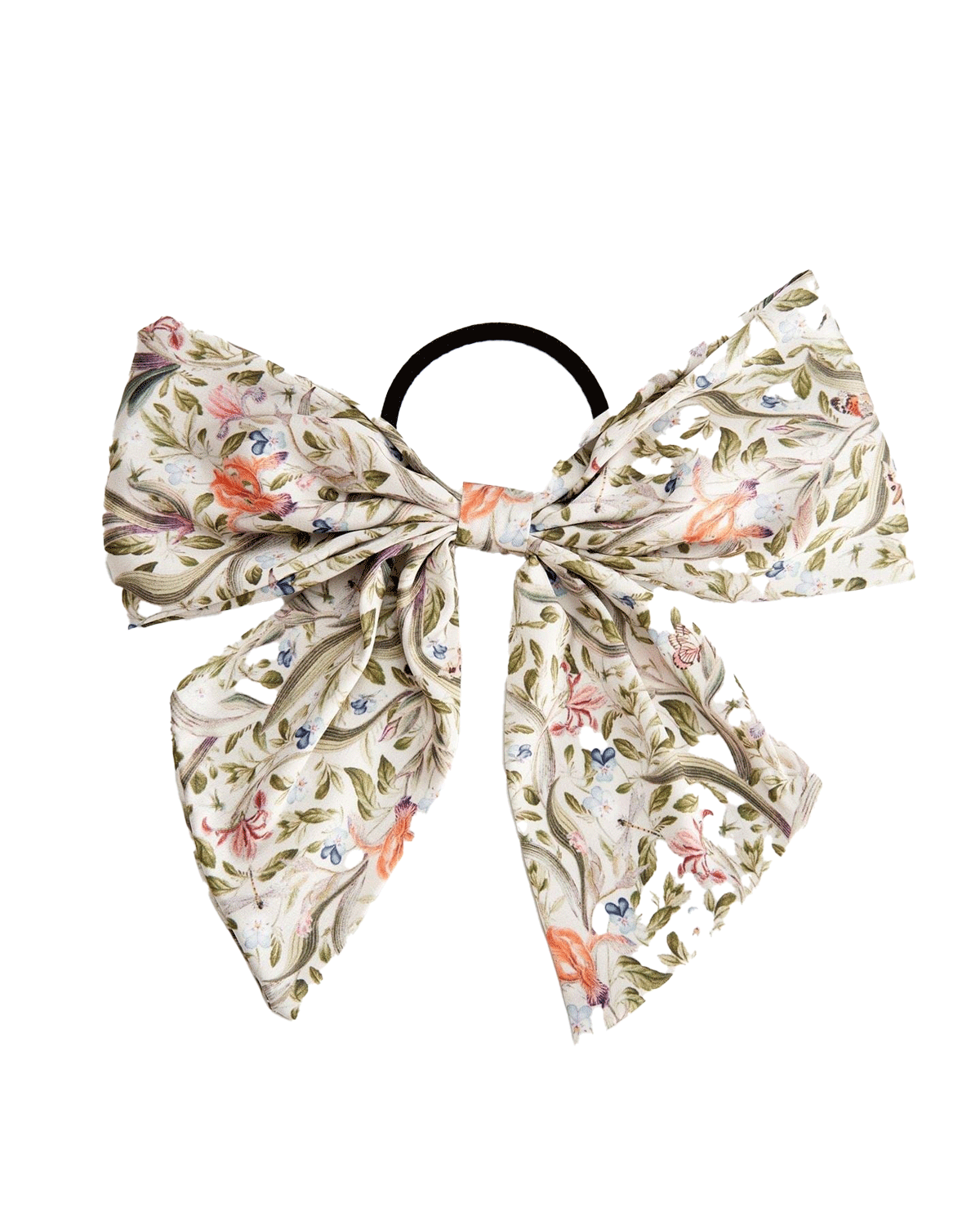 Oversized Bow Iris Green