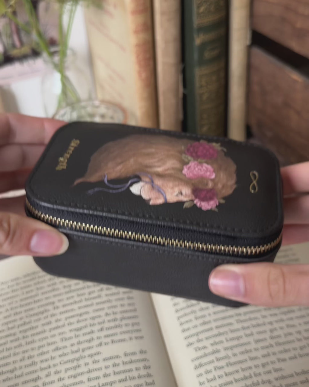 Tarot Tales Jewellery Box - Black by Fable England