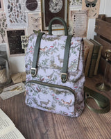A Night's Tale Woodland Mini Backpack Crystal Grey by Fable England