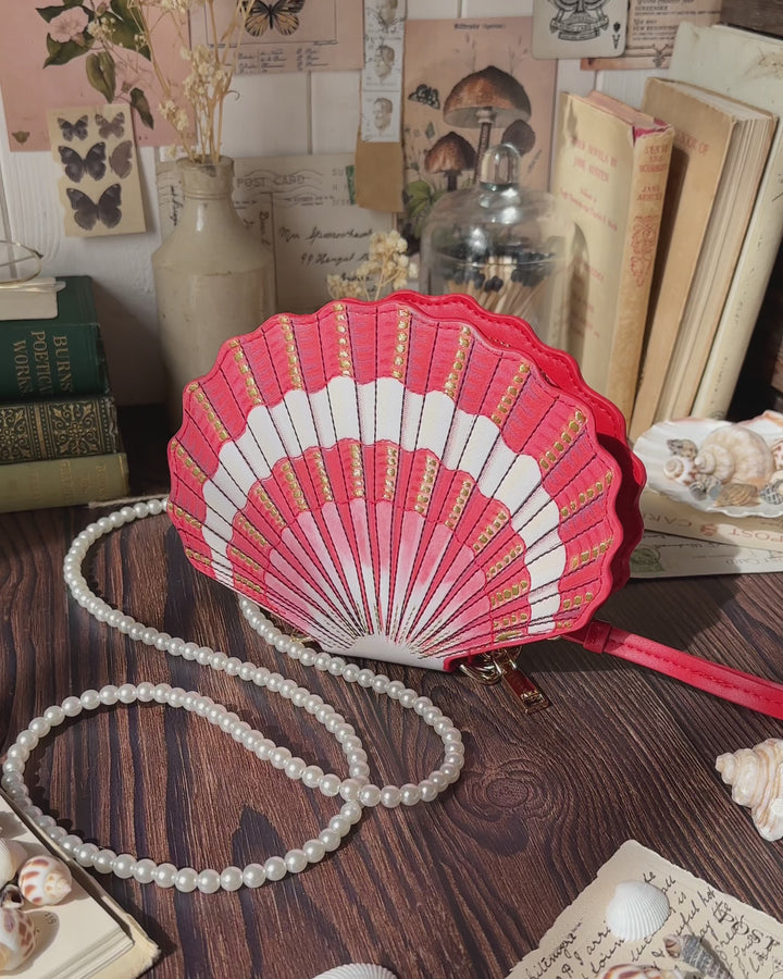 Clam Shell Crossbody Bag by Fable England