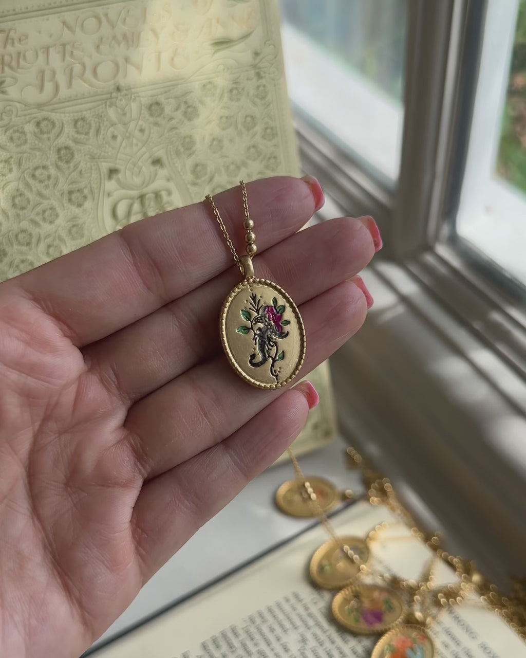 Scorpio Zodiac Necklace by Fable England