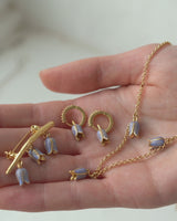Bluebell Charm Huggie Earrings