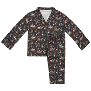 Vestaglia Da Donna Vanderbeek In Satin Con Opere D'arte Ispirata All'arte Leggera E Lussuosa