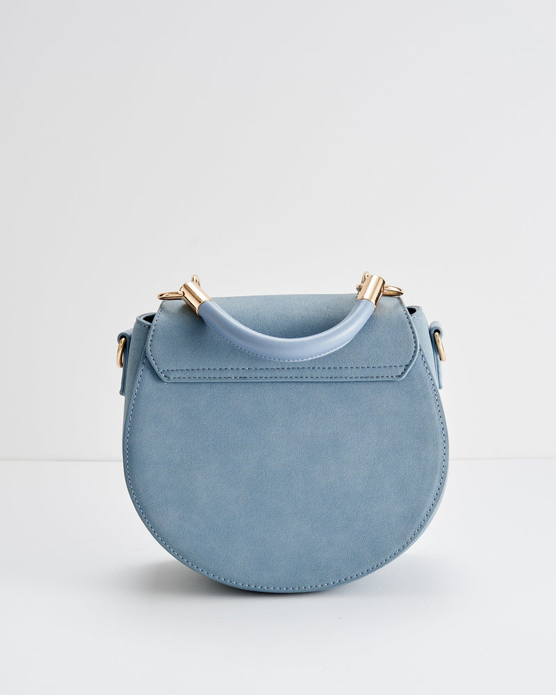 Rebecca Saddle Bag Embroidered Hedgehog by Fable England