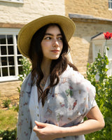 Royal Ditsy Lightweight Scarf by Fable England