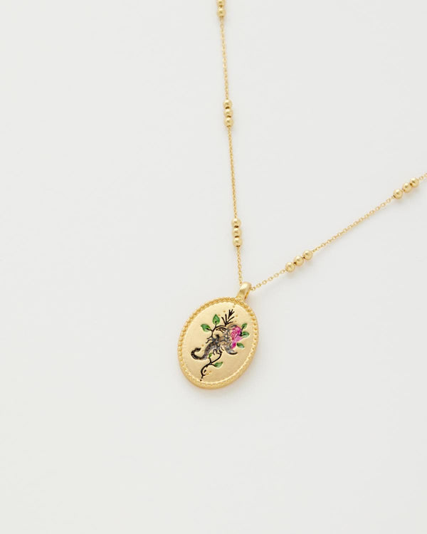 Scorpio Zodiac Necklace by Fable England