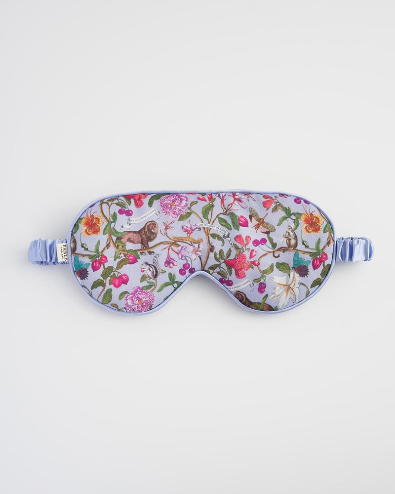 Tree of Life Blue - Sleep Mask- One Size by Fable England