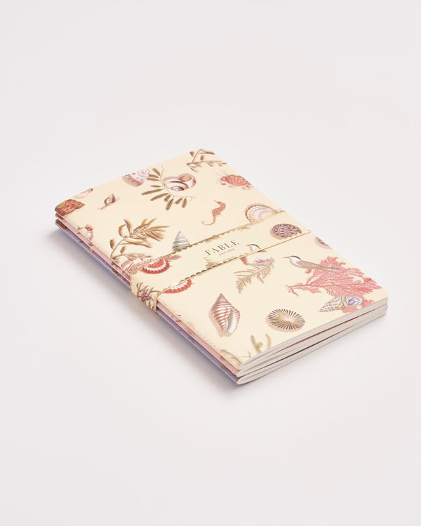 Whispering Sands Notebooks - Pack Of 3 by Fable England