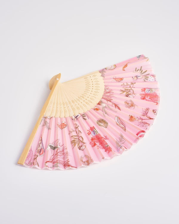 Whispering Sands Pink Fan by Fable England
