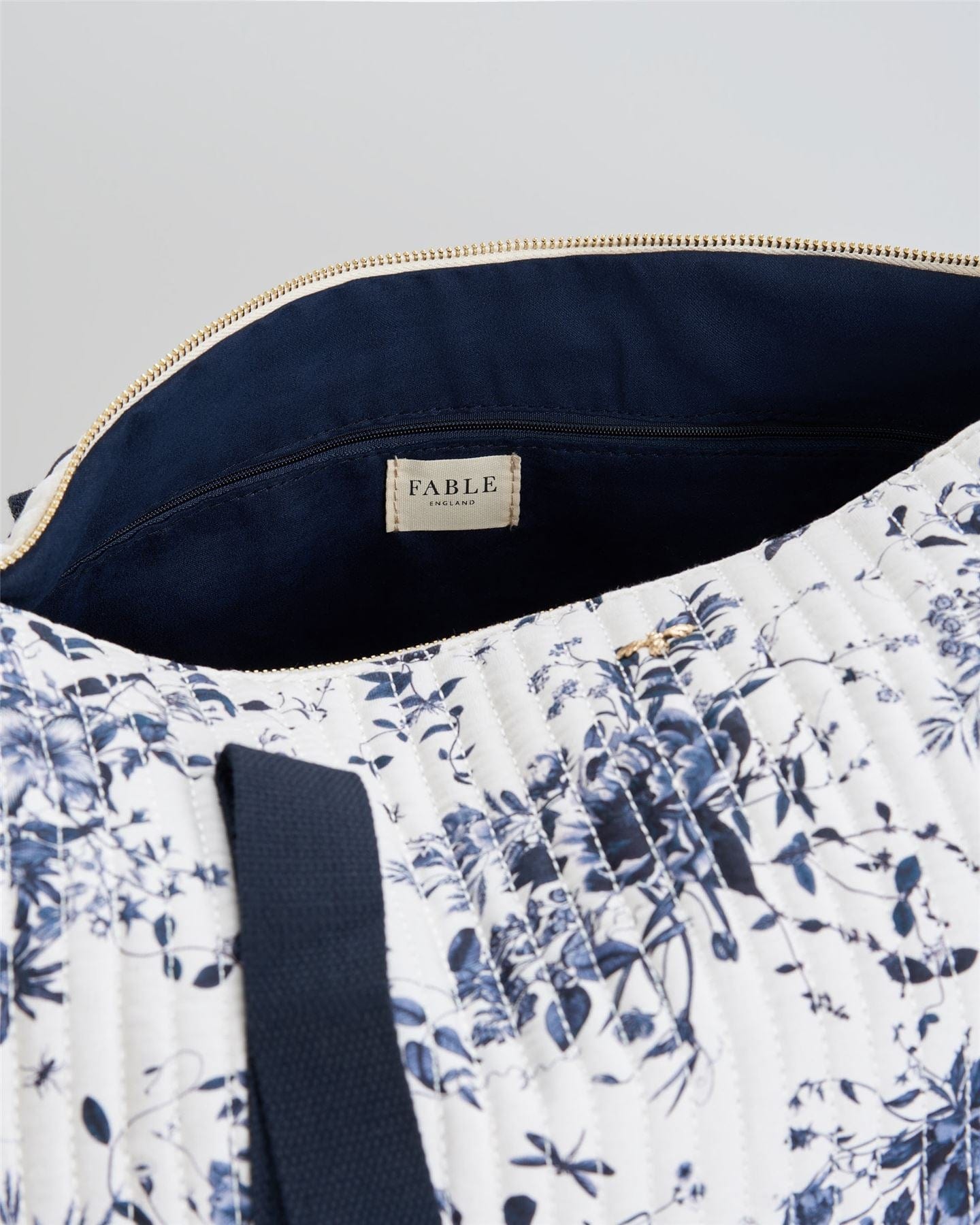 Zoey Weekend Bag Blooming Blue by Fable England