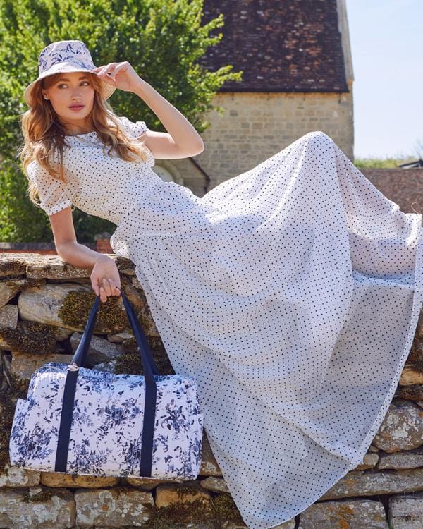 Zoey Weekend Bag Blooming Blue by Fable England