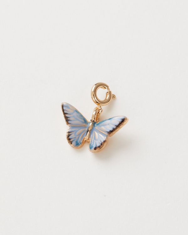 Enamel Blue Butterfly Charm