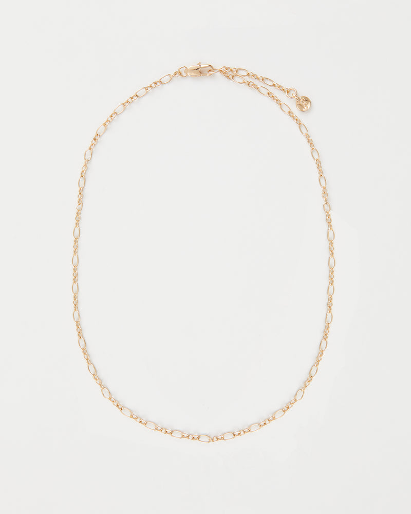Oval Figaro Chain Necklace