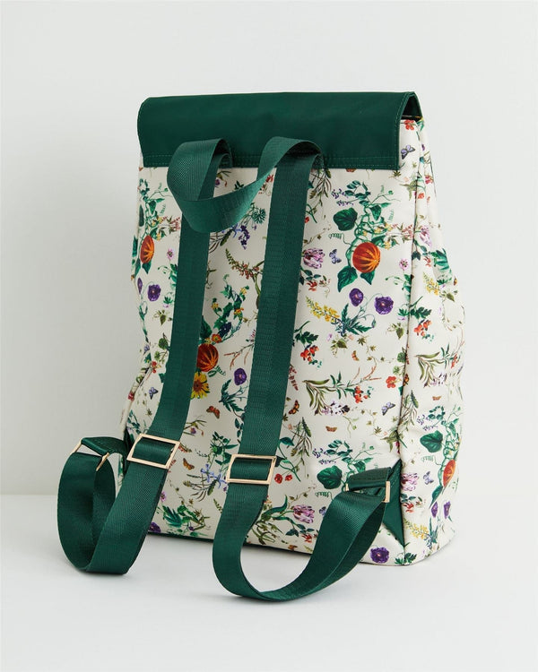 Fable England Handbag Botanical Pumpkin Ivory Backpack