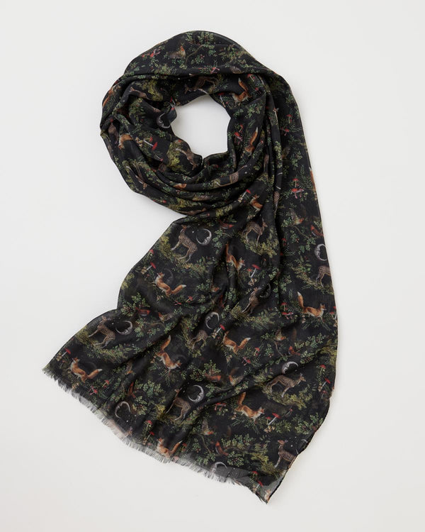 Midnight Light Weight Scarf by Fable England
